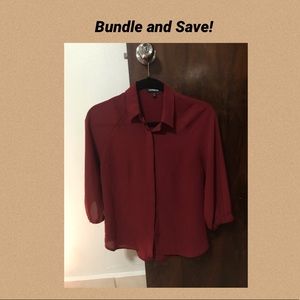 Express Bottom Down Top (Burgundy)